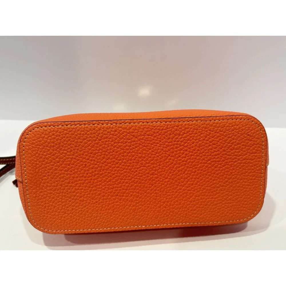 Dooney & Bourke Pebble Grain Suki Crossbody Orange